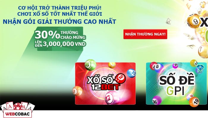 12bet xổ số