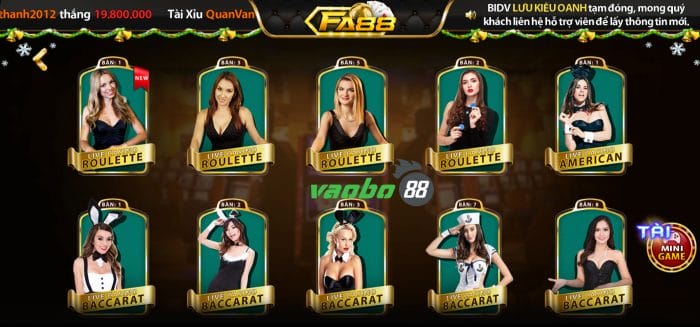 chơi live casino tại nhà cái fa88