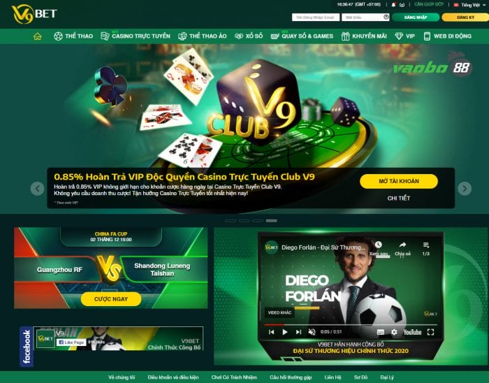 trải nghiệm cược tại v9bet