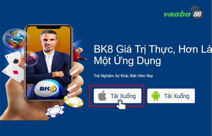 cách tải app bk8 về ios