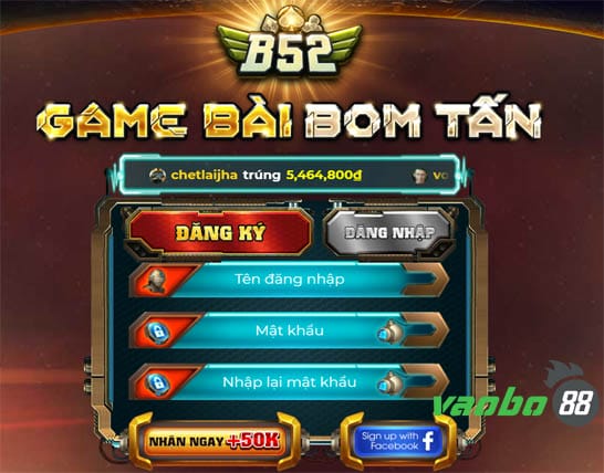 cổng game bài đổi thưởng b52