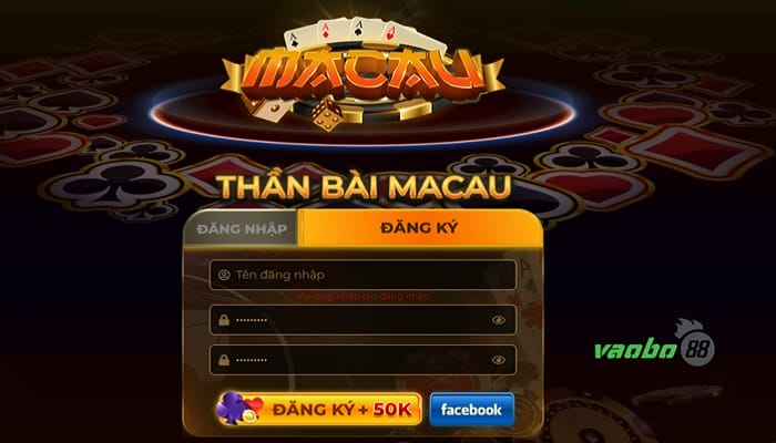 Đăng ký Macau Club