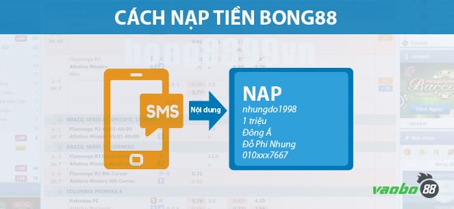 hướng dẫn nạp tiền bong88