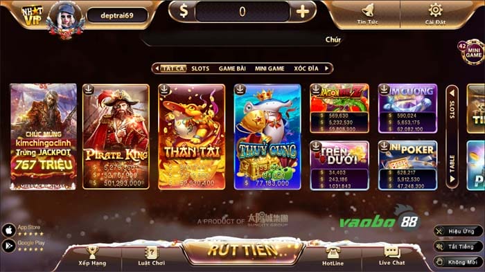 nhất vip cổng game