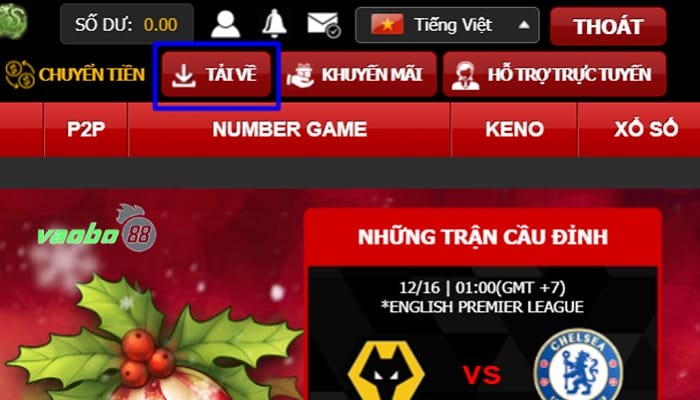 Tải app 12bet