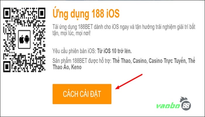 Tải app 188bet ios