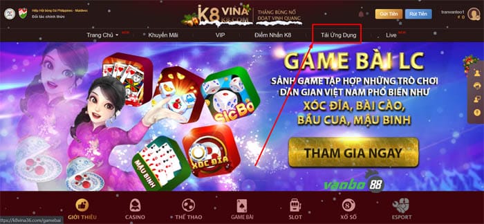 tải app k8