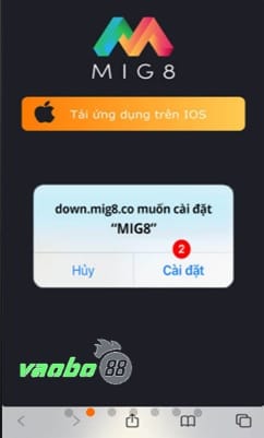 Tải ứng dụng Mig8 ios