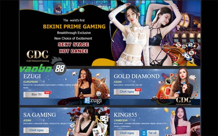 live casino tại UCW88