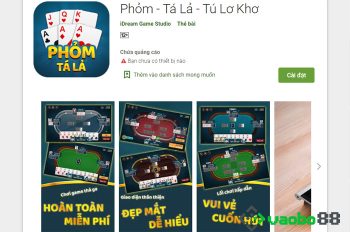 Tải game đánh bài phỏm về máy tính, điện thoại miễn phí