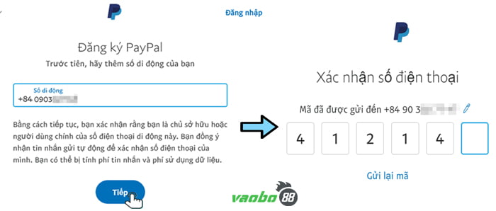 cách tạo tài khoản paypal