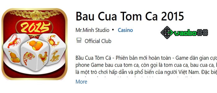 lắc bầu cua offline