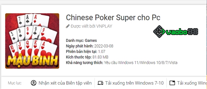 tải game đánh bài mậu binh miễn phí