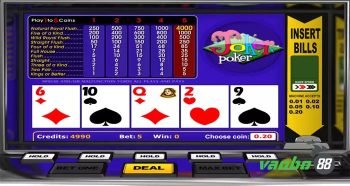 Video Poker là gì? Cách chơi ăn tiền, không ngán casino nào