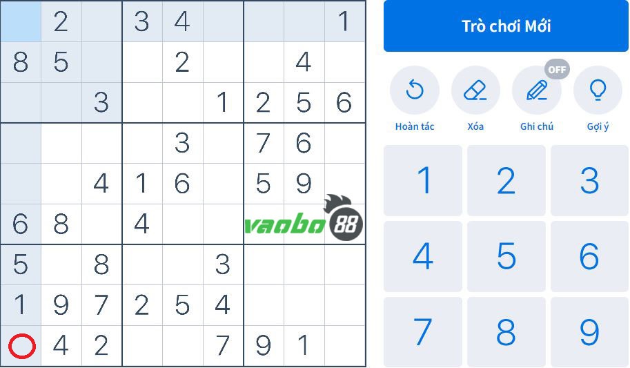 cách chơi sudoku giỏi