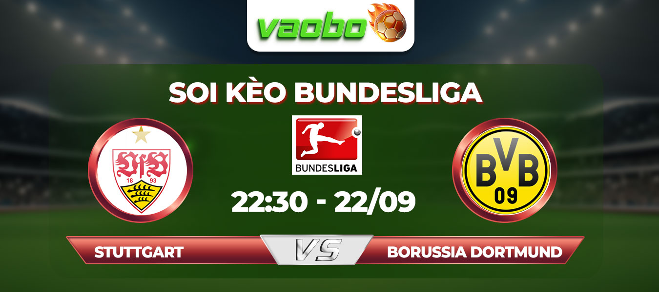 Soi kèo Stuttgart đấu với Borussia Dortmund 22h30 ngày 22/09: Chuyến làm khách đầy khó khăn dành Dortmund