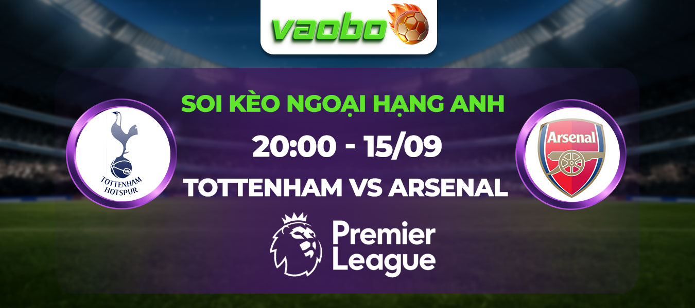 Soi kèo Tottenham đấu với Arsenal 20h00 ngày 15/09: Pháo Thủ sa lầy trên sân khách