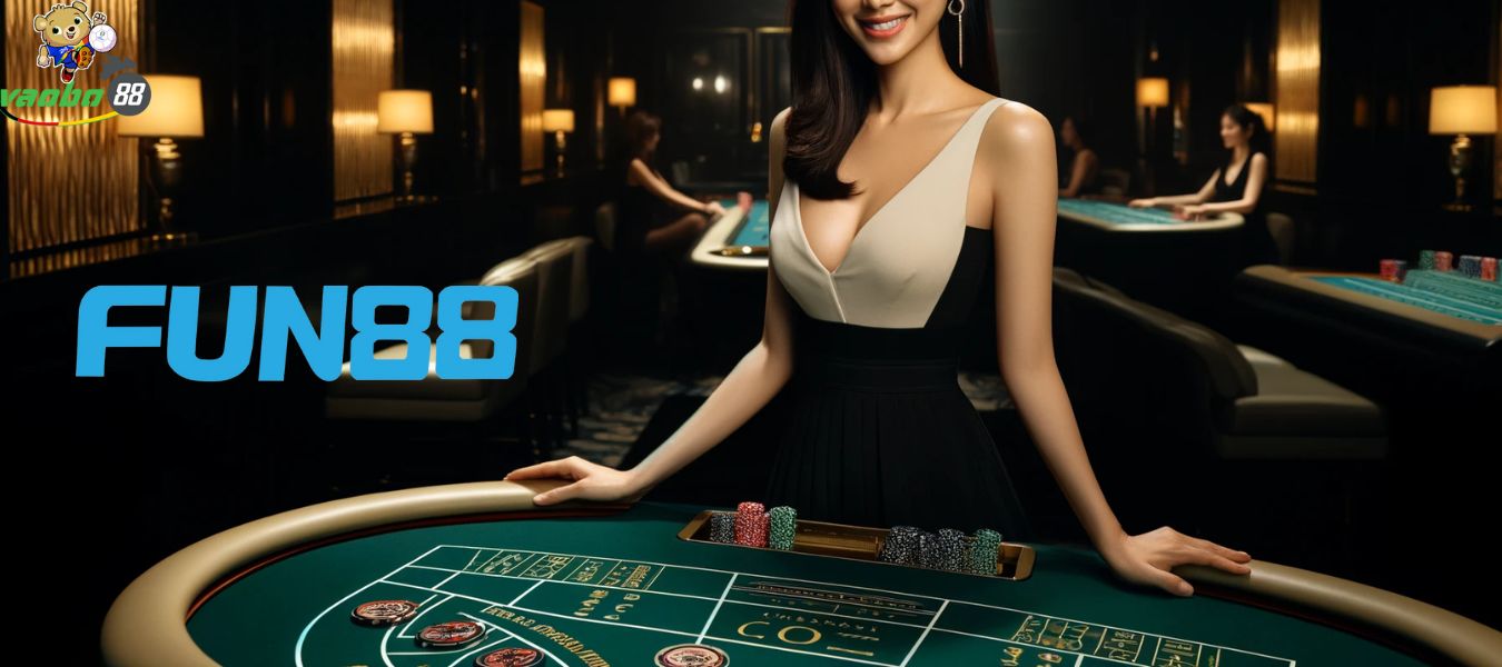 Hình ảnh Baccarat trực tuyến đẳng cấp chơi là mê FUN88