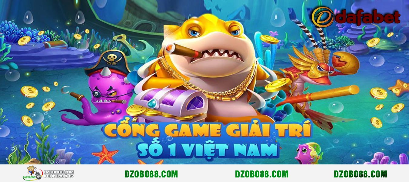 Hình ảnh Kho game bắn cá đổi thưởng hấp dẫ Dafabet