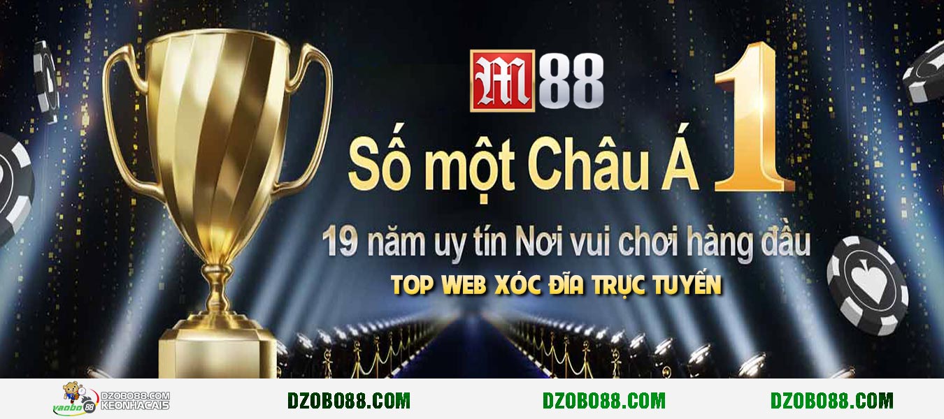 Hình ảnh sân chơi xóc đĩa online uy tín bậc nhất M88