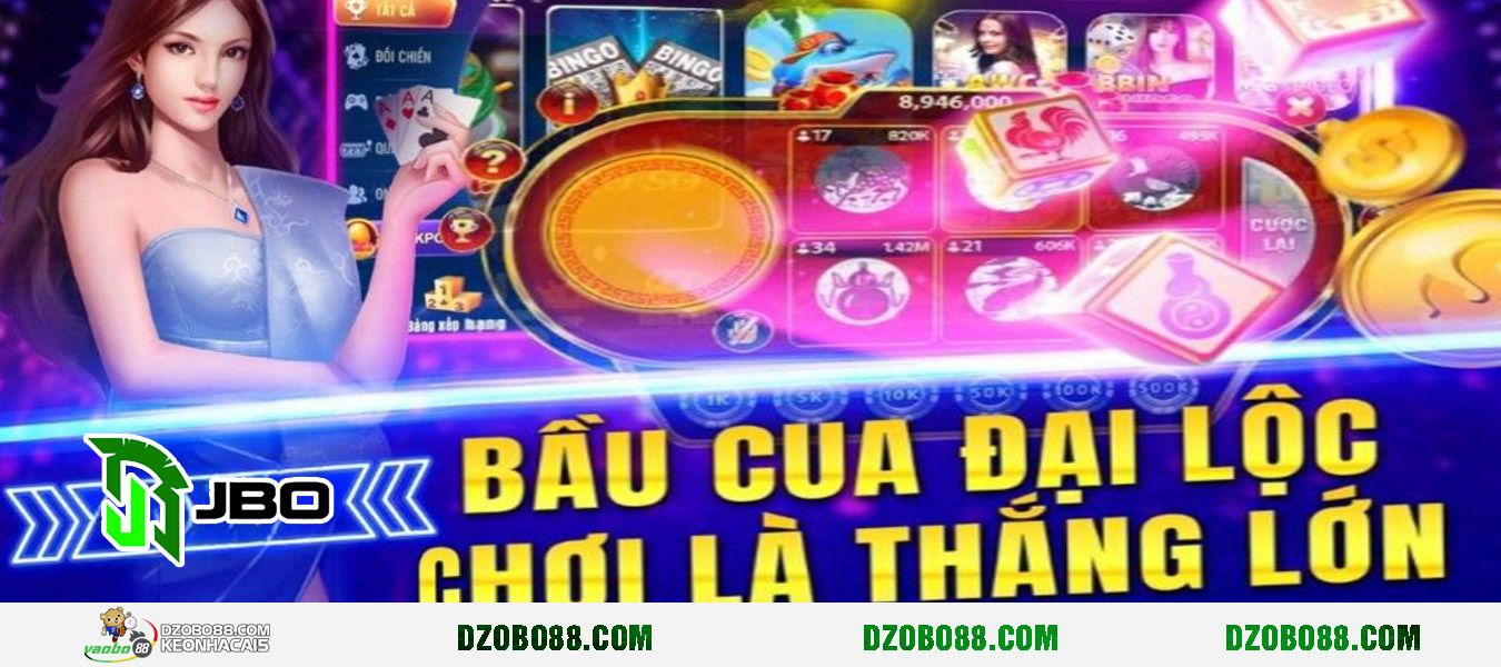 Hình ảnh Sảnh chơi bầu cua online thứ thiệt JBO